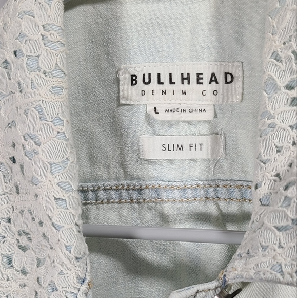 Bullhead Denim distressed Women's Vest - Picture 4 of 5